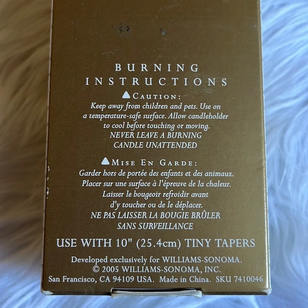 Williams Sonoma Pineapple Candle Holders